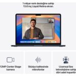 Apple MacBook Air M4 16GB 256GB SSD macOS 13" Taşınabilir Bilgisayar Gece Yarısı MW123TU/A - Görsel 5