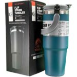 Trailx Vakumlu Termos, Paslanmaz Çelik 30 OZ/887 Ml, Mavi