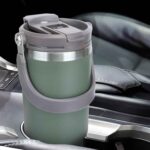 Trailx Vakumlu Termos, Paslanmaz Çelik 30 OZ/887 Ml, Yeşil - Görsel 3