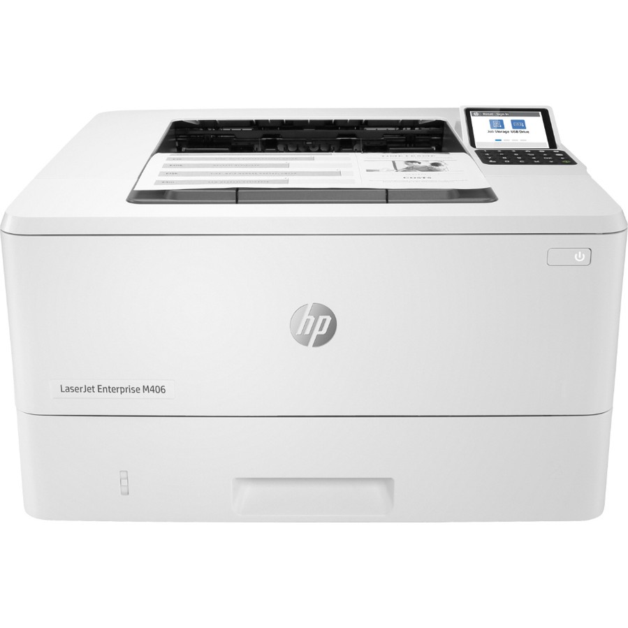 110000977443269.jpg Tonersepeti Hp M406DN Laserjet Enterprise Dubleks + Network Mono Lazer Yazıc 3PZ15A - Görsel 1