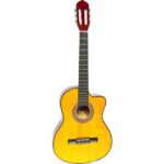 Furia CG-3901Y Klasik Gitar 4/4 Sap Ayarlı Kesik Kasa Full Set - Sarı - Görsel 3