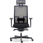 Nurus Me Too Siyah Başlıklı Çalışma Sandalyesi