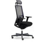 Nurus Me Too Siyah Başlıklı Çalışma Sandalyesi - Görsel 3