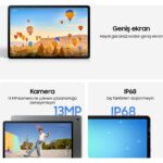 Samsung Galaxy Tab S10 FE+ 8GB 128GB SM-X620 Tablet-Gri - Görsel 4