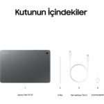 Samsung Galaxy Tab S10 FE+ 8GB 128GB SM-X620 Tablet -Gümüş - Görsel 6