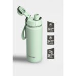 Stevig 1 Hand Leak-Proof Sızdırmaz Çelik Termos 500 Ml Smoke Green St-221 - Görsel 2