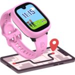 Wiky Watch 5 Plus Akıllı Çocuk Saati - Görüntülü Arama Pembe - Görsel 6