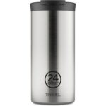 24 Bottles Travel Tumbler Brushed Steel Paslanmaz Çelik Termos Bardak 600 ml
