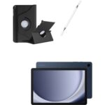 Samsung Galaxy Tab A9  Wi-Fi SM-X110 8gb 128GB 8.7" Tablet+Kılıf+Kalem -Mavi - Görsel 2