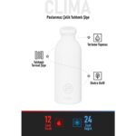 24 Bottles Clima Bottle Acqua Fiorita Paslanmaz Çelik Termos 500 ml - Görsel 5