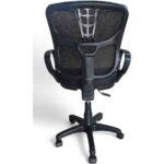 Fonksiyoner Fly file kumaşlı çalışma koltuğu/ultra konforlu-siyah - Görsel 2