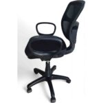 Fonksiyoner Fly file kumaşlı çalışma koltuğu/ultra konforlu-siyah - Görsel 5