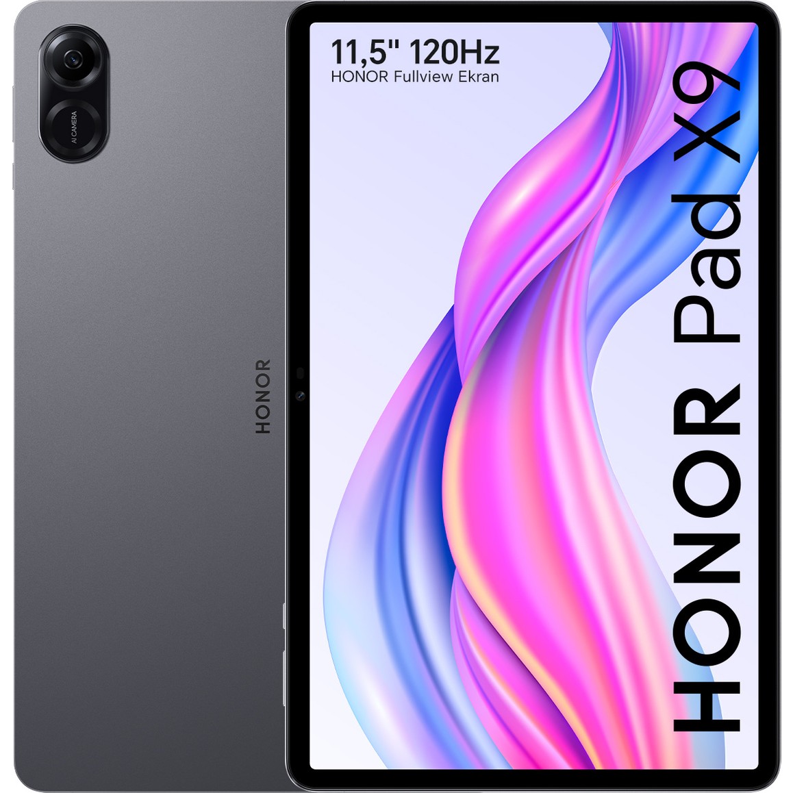 110001033965202.jpg HONOR Pad X9 4GB 128GB WiFi 11.5'' Uzay Gri Tablet - Görsel 1