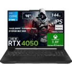Asus TUF Gaming F16 FX607VU-RL144-GAMING Intel Core 5 210H 16GB Ddr5 5200Mhz 512GB SSD RTX 4050 6GB (140W) 144Hz 16"  IPS Panel WUXGA Freedos Taşınabilir Bilgisayar