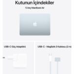 Apple MacBook Air M4 16GB 512GB SSD macOS 13" Taşınabilir Bilgisayar Gök Mavisi MC6U4TU/A - Görsel 11