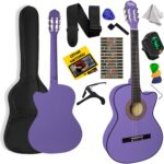 Midex CG-395PRP Klasik Gitar 4/4 Sap Ayarlı Kesik Kasa Full Set (Çanta Askı Tuner Metod Pena)