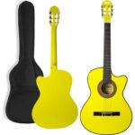 Midex CG-395YLW Klasik Gitar 4/4 Sap Ayarlı Kesik Kasa Full Set (Çanta Askı Tuner Metod Pena) - Görsel 2