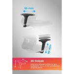 Metta Ergolife Sit 10 Ergonomik Fileli Yönetici Koltuğu / Ofis Sandalyesi  - 13E.D.1.2A2 - Siyah - Görsel 5