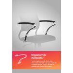 Metta Ergolife Sit Air Ergonomik Çalışma Sandalyesi / Ofis Koltuğu - 572.5F.1.2A2 - Görsel 4