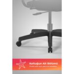 Metta Ergolife Sit Air Ergonomik Çalışma Sandalyesi / Ofis Koltuğu - 572.60.1.152 - Görsel 7