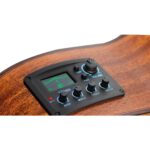 Valencia Elektro Klasik Gitar, Cutaway, 4/4, Naturel Mat - Görsel 3