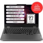 Lenovo LOQ Ryzen 5 7235HS 24GB 512GB SSD 15.6" FHD 144Hz RTX 3050 6GB GDDR6 FreeDOS 83JC00DXTR