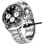 Zcwatch V0525 316L Paslanmaz Çelik, Döner Bezel, Bt Call, Spor Sağlık, IP68 Profesyonel Akıllı Saat - Görsel 4