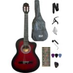 Rio Klasik Gitar Kesik Kasa Sap Ayarlı Kılıf Askı Pena Sticker Burgu Çevirici Sileme Bezi Ayar Alyanı