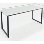 Ceramical MS1 Metal Ayaklı Çalışma Masası - 160cm - Beyaz - Görsel 4
