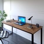 Ceramical MS1 Metal Ayaklı Çalışma Masası - 160cm - Çam - Görsel 3