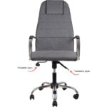 Aule T6 Çalışma Sandalyesi, Yüksek kg Kapasiteli Ofis Koltuğu, Yönetici Koltuğu, Bilgisayar Sandalyesi - Görsel 2