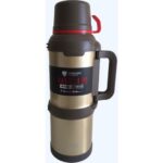 Vacuum 4 Litre Aile Boy Paslanmaz Çelik Okadi Termos Karışık Renk - Görsel 7