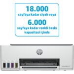 HP Smart Tank 580 All-in-One Renkli Yazıcı, Wireless, Baskı, Fotokopi, Tarama, 1F3Y2A