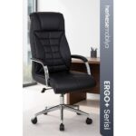 Herkese Mobilya BRS Deri Makam Koltuğu | Yönetici Koltuğu | Müdür Koltuğu