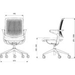 Nurus Spring Çalışma Sandalyesi - Görsel 7