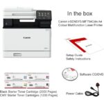 Canon I-Sensys MF754CDW A4 Renkli Çok Fonksiyonlu Lazer Yazıcı – 33 Ppm Baskı & 100 Ipm Tarama, Wi-Fi & Ethernet - Görsel 3