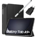 Samsung Galaxy Tab A9 Plus 8gb 256GB 11'' Ekran Gary Kalem Kılıf Cam Şarj Başlık KLAVYE+MOUSE ( Türkiye Garatili) - Görsel 2
