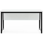 Ceramical Ms2 Çalışma Masası,ofis Masası - 70X140 cm - Beyaz - Görsel 5