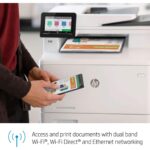 Hp Color Laserjet Pro Mfp M479FDW A4 Renkli Çok Fonksiyonlu Lazer Yazıcı – 28 Ppm, Otomatik Dubleks & Wi-Fi Direct - Görsel 4