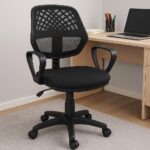 Arslan Çit Ergonomik File Sırtlı Çalışma Koltuğu-Bel Destekli, Ayarlanabilir Yükseklik, Ofis & Ev Kullanımı Için Uygun