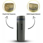 Igloo Squid Termos 600ML-HAKİ - Görsel 2