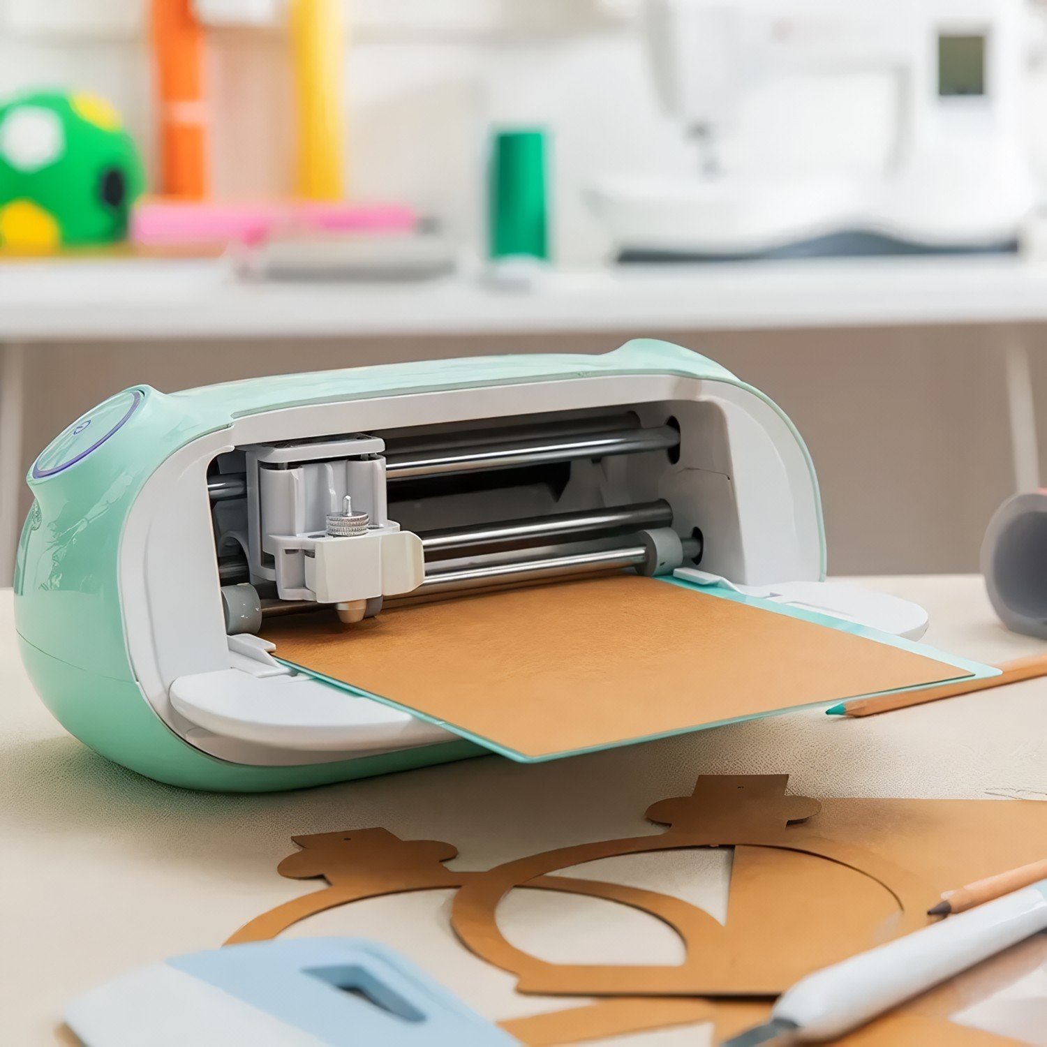 110001153451847.jpg Gümrük Bey Mini-Xr Bluetooth Bağlantılı Hobi ve El Sanatları Kesim Makinesi – Kağıt, Sticker, Vinyil, Etiket Vb - Görsel 1