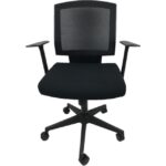 Goldsit Reks One Fileli Çalışma Koltuğu 100 P- Siyah Kumaş - Görsel 2