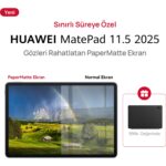 Huawei Yeni (2025) MatePad 11.5" PaperMatte 8GB 256GB Tablet - Görsel 2