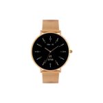 Fro LW43 Gold Kasa 43 mm Gold Çelik Hasır Kordon Akıllı Saat - Görsel 2