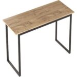 Pratico Mobilya Metal Ayaklı Çalışma Masası Atlantik Çam - 150 cm - Görsel 4