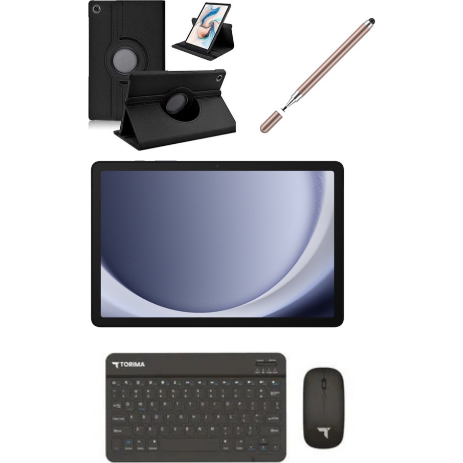 110001163263620.jpg Samsung Galaxy Tab A9 4gb 64GB 8.7" Tablet+Kılıf+Kalem+Klavye+Mouse - Görsel 1