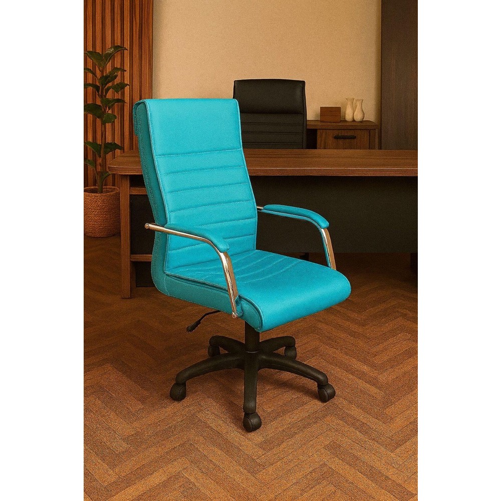 110001171779594.jpg Sadık Ofis Staryo Mavi Bilgisayar Koltuğu – Ergonomik Bel Destekli, Ayarlanabilir Yükseklikli - Görsel 1