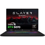 Game Garaj Slayer R9M3D XL-5070 C2 Amd Ryzen 9 9955HX3D 32GB Ram 1tb SSD RTX5070 17" Qhd+ 240Hz IPS Freedos Oyuncu Laptop - Görsel 2