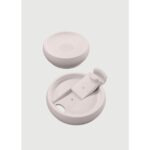 Stevig 3 Bubble Two-Cap Straw Tumbler Çelik Termos 600 ml Soft Quartz ST-248 - Görsel 5